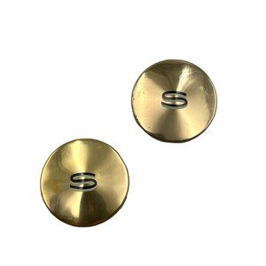 Vintage Sunbeam Mixmaster 'S' Cover Plates Emblem Replacement Part from Model 12